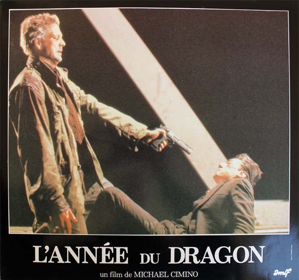 L'ANNEE DU DRAGON - 1985 - X 19 Photos Cimino Rourke Ariane Lobby Cards 24X34 CM