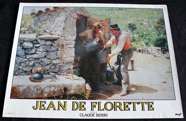 JEAN DE FLORETTE 7 Photos Série A 30X40 CM Claude Berri 1985-86 Original Lobby Cards