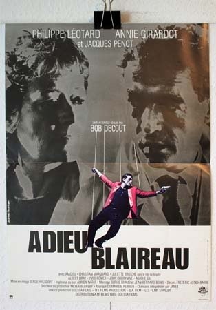 ADIEU BLAIREAU Affiche du film - 1985 - Bob Decout Léotard Girardot 40X60