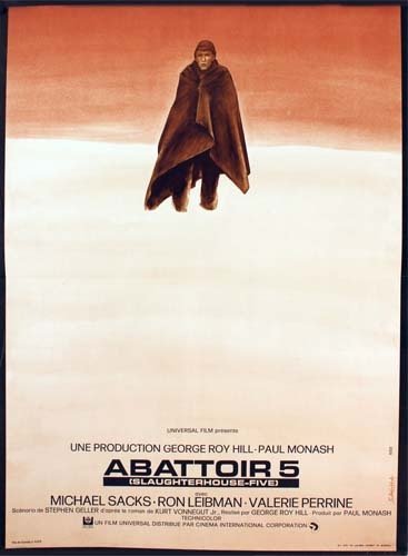 ABATTOIR 5 Affiche originale du film - USA 1971 - George Roy Hill Michael Sacks 40X60 CM