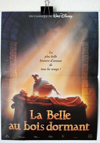 LA BELLE AU BOIS DORMANT Affiche du Film - 1995 - Disney Production 40X60 CM