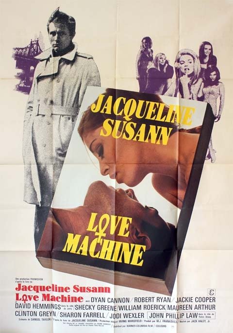 LOVE MACHINE Affiche du film - 1971 - Jack Haley Jr. Dyan Cannon Robert Ryan 120X160 CM