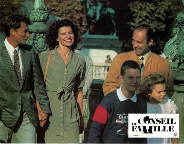 CONSEIL DE FAMILLE Jeu complet 10 photos 21X27 - 1986 - Costa-Gavras Johnny Hallyday Lobby Cards