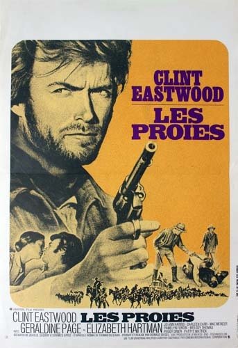 LES PROIES / THE BEGUILED Affiche du film - 1971 - Donald Siegel Clint Eastwood G. Page 40X60 CM