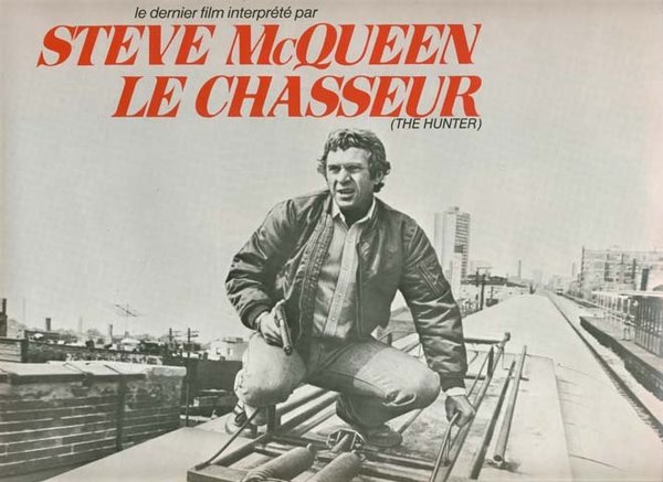 LE CHASSEUR / The Hunter Synopsis du film 24x31 cm - 1980 - Steve McQueen Eli Wallach Buzz Kulik