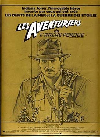 LES AVENTURIERS DE L'ARCHE PERDUE Synopsis original 24x32 cm - 1981 - Steven Spielberg Harrison Ford