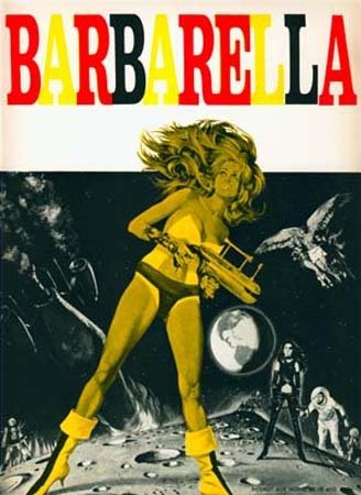 BARBARELLA Synopsis original Français 24x31 cm - 1967 - Jane Fonda Roger Vadim John Philip Law