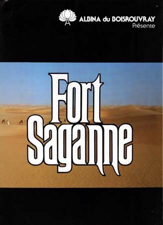 FORT SAGANNE Synopsis du film 22x33 cm - 1984 - Gérard Depardieu Catherine Deneuve Alain Corneau