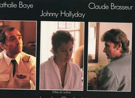 DÉTECTIVE Synopsis du film 33,5x24,5 cm - 1985 - Johnny Hallyday Jean-Luc Godard