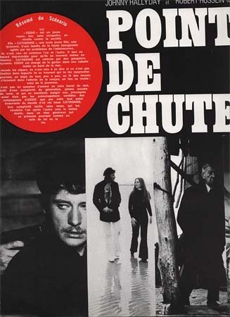 POINT DE CHUTE Synopsis original du film 24x31 cm - Johnny Hallyday Robert Hossein 1970