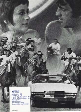 UN HOMME QUI ME PLAIT Synopsis du film 24x31 cm - 1969 - Claude Lelouch Jean-Paul Belmondo