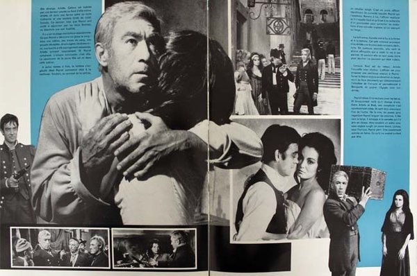 PEYROL LE BOUCANIER Synopsis du film 26x33 cm - 1967 - Anthony Quinn Terence Young