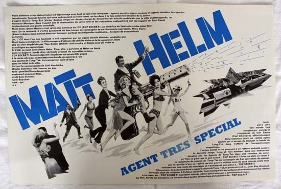 MATT HELM, agent très spécial Synopsis du film - 1966 - Dean Martin Phil Karlson 23x30 cm