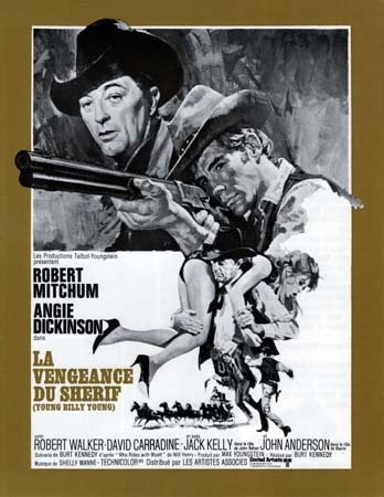 LA VENGEANCE DU SHERIF Synopsis du film 21x27 cm - 1970 - Robert Mitchum Burt Kennedy