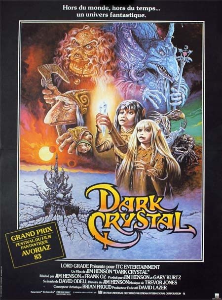 DARK CRYSTAL Original Movie Poster 40x60 cm - 1982 - Jim Henson Frank Oz Prix Avoriaz 1983