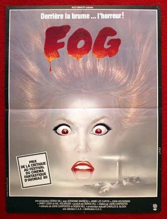 FOG  Affiche Originale Française du Film 40x60 cm - 1979 - John Carpenter Jamie Lee Curtis