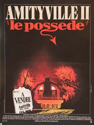 AMITYVILLE II, LE POSSÉDÉ Affiche du film 40x60 cm - 1982 - Damiano Damiani Rutanya Alda