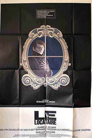 LE LOCATAIRE Affiche originale du film 120x160 cm - Fr. 1976 - Roman Polanski Isabelle Adjani