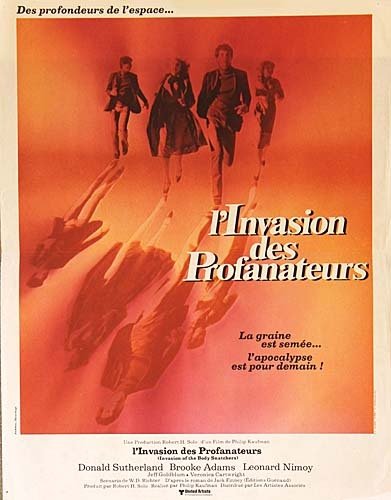 L'INVASION DES PROFANATEURS Affiche du film 40x60 cm - USA 1978 - Donald Sutherland Philip Kaufman