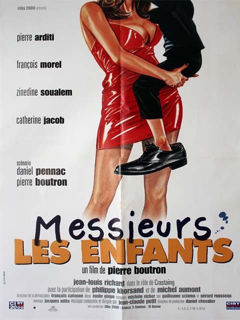 MESSIEURS LES ENFANTS Affiche du film 60x80 cm - Fr. 1998 - François Morel Pierre Boutron