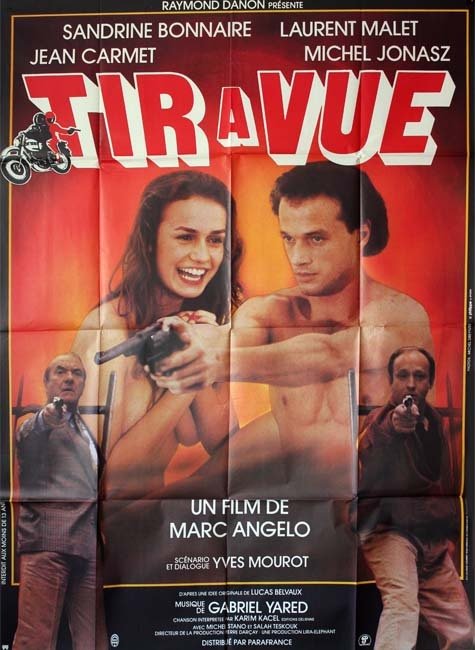 TIR A VUE Affiche originale du film de 1984 - Sandrine Bonnaire Marc Angelo 120x160 cm