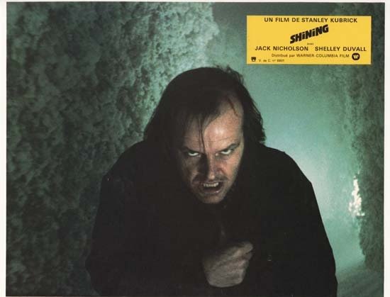 SHINING Jeu complet 12 photos du film Stanley Kubrick Jack Nicholson UK 1980 23x29 cm