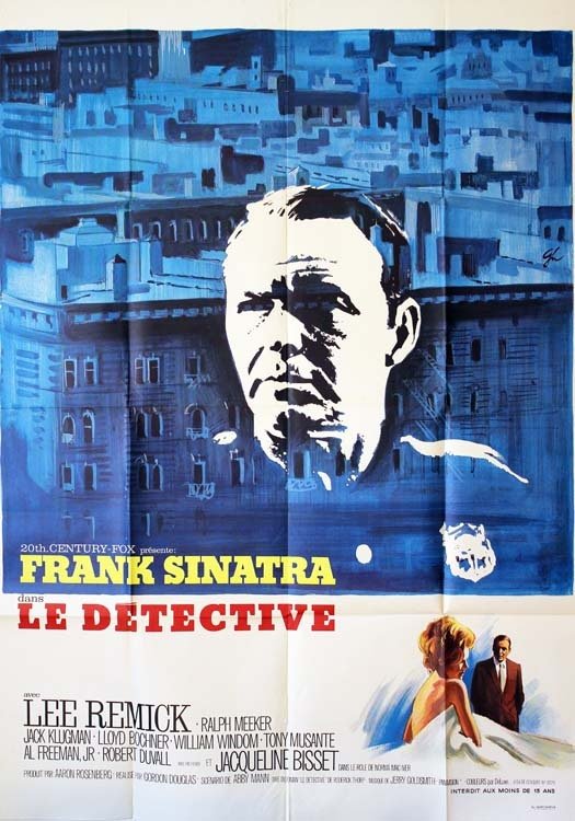 LE DÉTECTIVE Affiche du film 1967 Frank Sinatra Gordon Douglas 120x160 CM