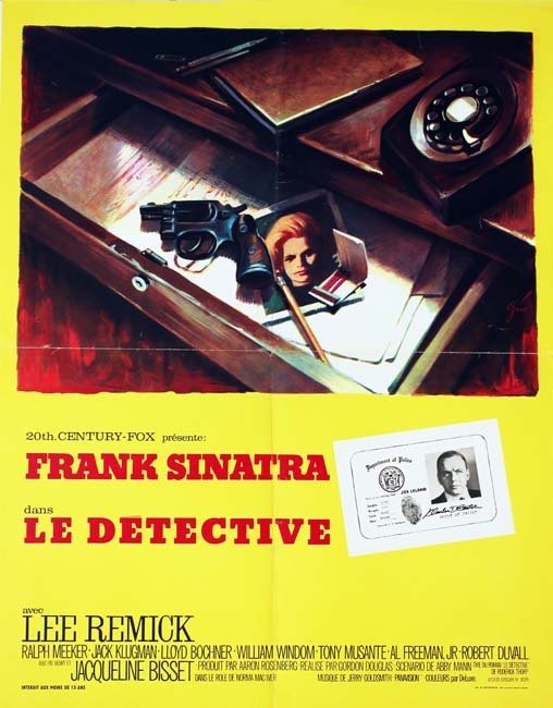 LE DÉTECTIVE Affiche du film 1967 Frank Sinatra Gordon Douglas 43x55 CM