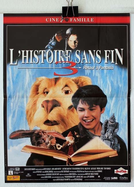 L'HISTOIRE SANS FIN 3 Affiche du film - 1994 Peter MacDonald Jack Black 40x60 cm