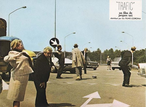 TRAFIC Jacques Tati 1971 Jeu de 6 photos originales du film 23x29 cm