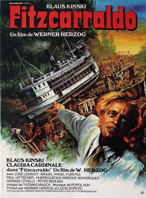 FITZCARRALDO Affiche du film 1982 Werner Herzog Klaus Kinski 40x60 cm
